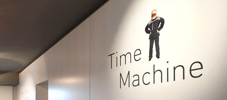 So sieht Marketingkommunikation für die Time Machine AgeMan, Saarbrücken, aus.